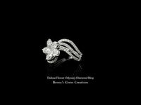 Deluxe Flower Odyssey Diamond Ring