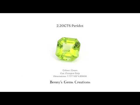 2.20CTS Peridot - Benny's Gems Creations
