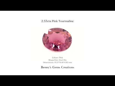 2.53cts Natural Pink Tourmaline