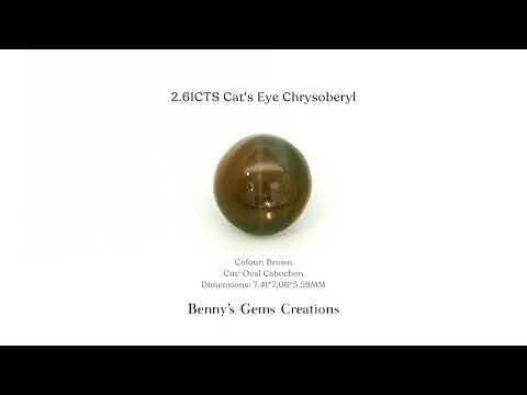 2.61CTS Cat's Eye Chrysoberyl