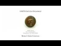 2.61CTS Cat's Eye Chrysoberyl