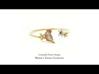 Cockatiel Flower Bangle