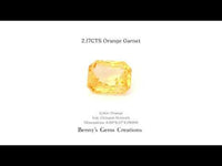 2.17CTS Orange Garnet