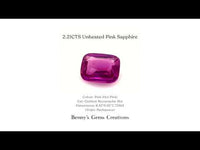2.21CTS Unheated Pink Sapphire