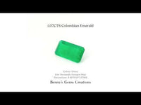 1.07CTS Colombian Emerald - Benny's Gems Creations

