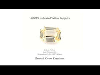 1.06CTS Unheated Yellow Sapphire