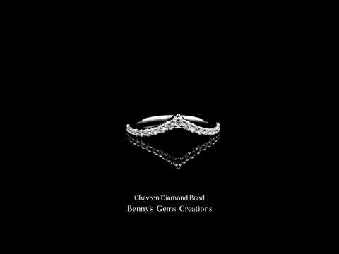 Chevron Diamond Band