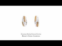 Breuning Alluring Diamond Earrings showcasing exquisite craftsmanship with sparkling diamonds set in a refined design for timeless elegance.