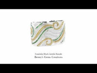 Exquisite Black Jadeite Bangle n classic solid bangle design with smooth polished finish