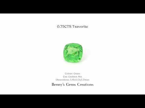 0.75CTS Tsavorite - Benny's Gems Creations
