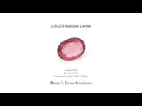 2.81CTS Malayan Garnet - Benny's Gems Creations
