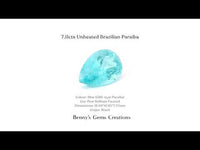 7.11Cts Unheated Brazilian Paraiba