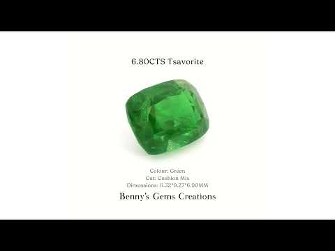 6.80CTS Tsavorite - Benny's Gems Creations

