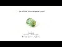 Natural color-changing alexandrite chrysoberyl 1.01 carats for luxury jewelry