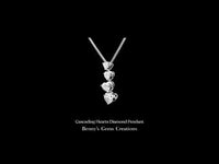 in white gold with sparkling round diamonds