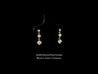 Aurelia Diamond Drop Earrings