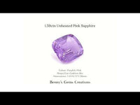 1.59cts Unheated Pink Sapphire - Benny's Gems Creations
