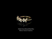 Radiant Grace Diamond Stack Ring