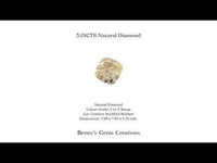 3.01CTS Natural Diamond - Benny's Gems Creations
