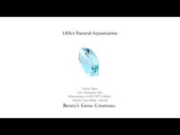 1.64cts Tatu Mine Aquamarine