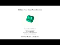 Natural Emerald (Minor)
Colour: Vivid Green
Cut: Octagon Step
Dimensions: 9.19*7.94*4.70mm
Origin: Colombia (Muzo)
*With Gemstone Report