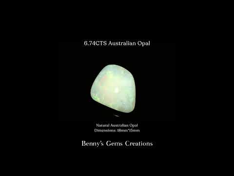 6.74CTS Australian Milky White Opal