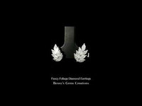 Foliage Diamond Earrings