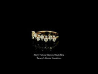 Starry Fairway Diamond Stack Ring