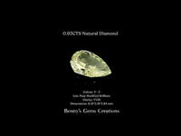 0.93CTS Natural Diamond