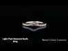 Light Pink Diamond Stack Ring