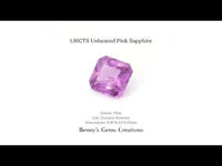 1.81CTS Unheated Pink Sapphire - Benny's Gems Creations
