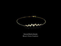 Delicate Rhythm Diamond Bracelet
