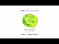 10.33cts Green Tourmaline