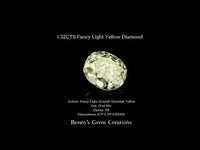 1.32CTS Fancy Light Yellow Diamond