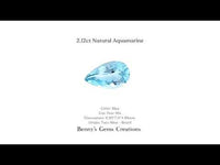 2.12cts Tatu Mine Aquamarine - Benny's Gems Creations
