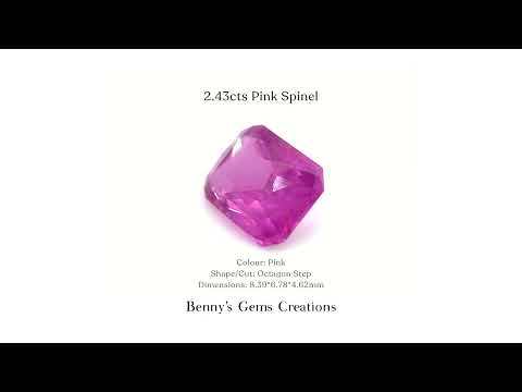 2.43cts Pink Spinel