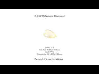 0.93CTS Natural Diamond - Benny's Gems Creations