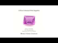 1.03cts Unheated Pink Sapphire