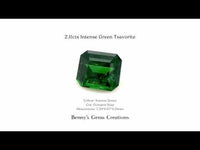 2.11cts Intense Green Tsavorite