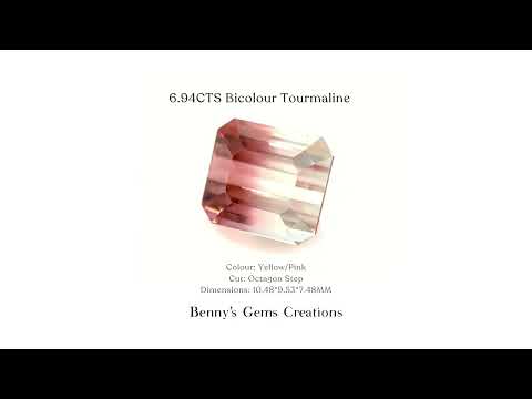 6.94CTS Bicolour Tourmaline