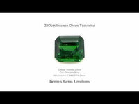 2.10cts Intense Green Tsavorite - Benny's Gems Creations
