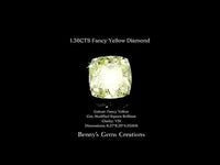 1.36CTS Fancy Yellow Diamond