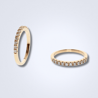 Rose Gold Stack Ring - Benny's Gems Creations