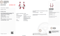 Rouge Impériale Ruby Earrings - Benny's Gems Creations
