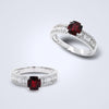 Royal Red Spinel Diamond Ring - Benny's Gems Creations