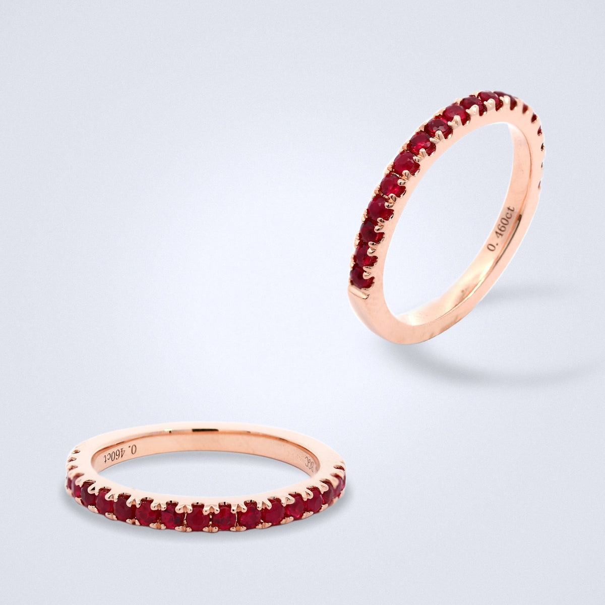 Ruby stack ring - Benny's Gems Creations