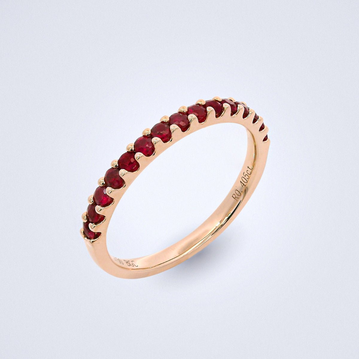Ruby Stack Ring - Benny's Gems Creations