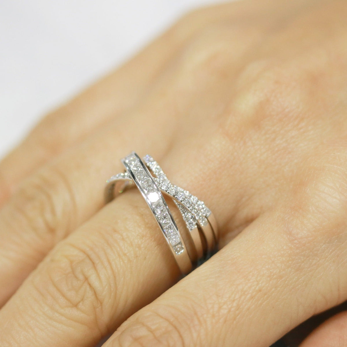 Satellite Diamond Ring - Benny's Gems Creations