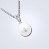 Simple White South Sea Pearl Pendant - Benny's Gems Creations