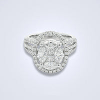 Sparkling Illusion Diamond Ring - Benny's Gems Creations